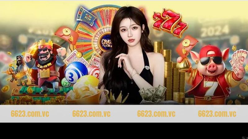 Giới thiệu 6623 với kho game đồ sộ, chất lượng