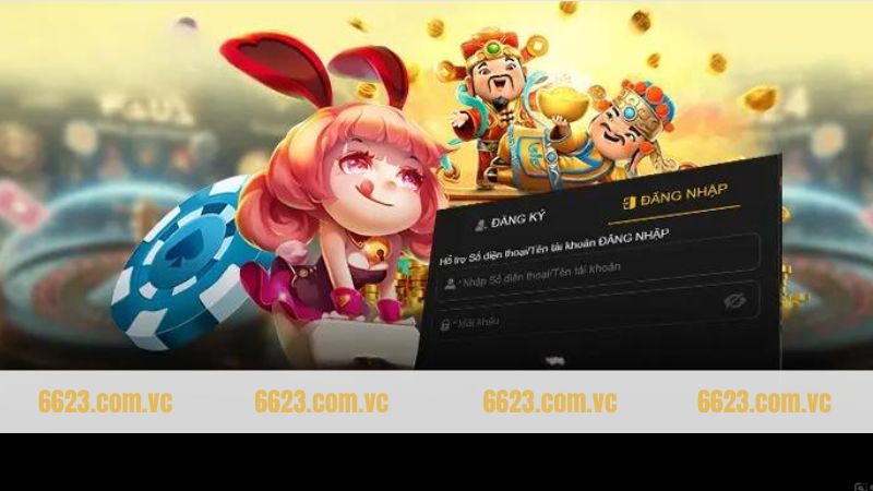 Thao tác đăng nhập 6623 nhanh chóng nhất
